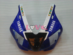 FIAT MICHELIN MOTUL - Blue White Fairings and Bodywork For 1998-1999 YZF-R1 #LF3577