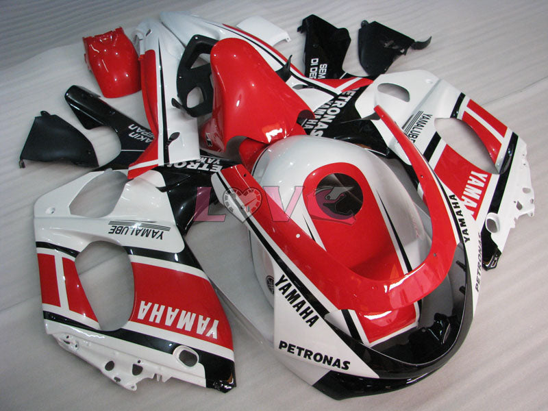 PETRONAS - Red White Black Fairings and Bodywork For 1997-2007 YZF600R #LF7948