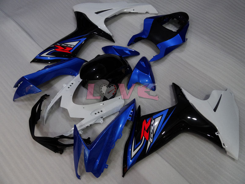 Factory Style - Blue White Black Fairings and Bodywork For 2011-2026 GSX-R600 #LF3882