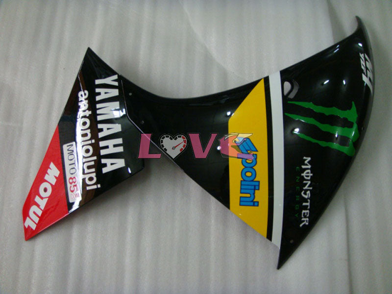 Monster - Red Black Fairings and Bodywork For 2009-2011 YZF-R1 #LF6938