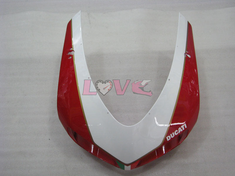 Factory Style - White Black Fairings and Bodywork For 2007-2009 1098 #LF5552