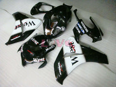 West - White Black Fairings and Bodywork For 2008-2011 CBR1000RR #LF7101