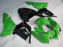 Factory Style - Green Black Fairings and Bodywork For 2004-2005 NINJA ZX-10R #LF6339