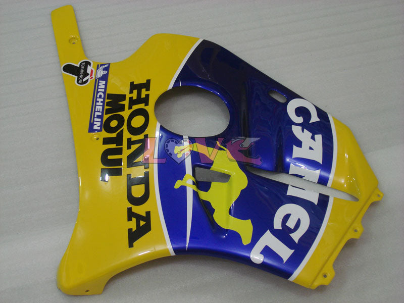 Camel - Yellow Blue Fairings and Bodywork For 1990-1994 CBR250RR #LF5038