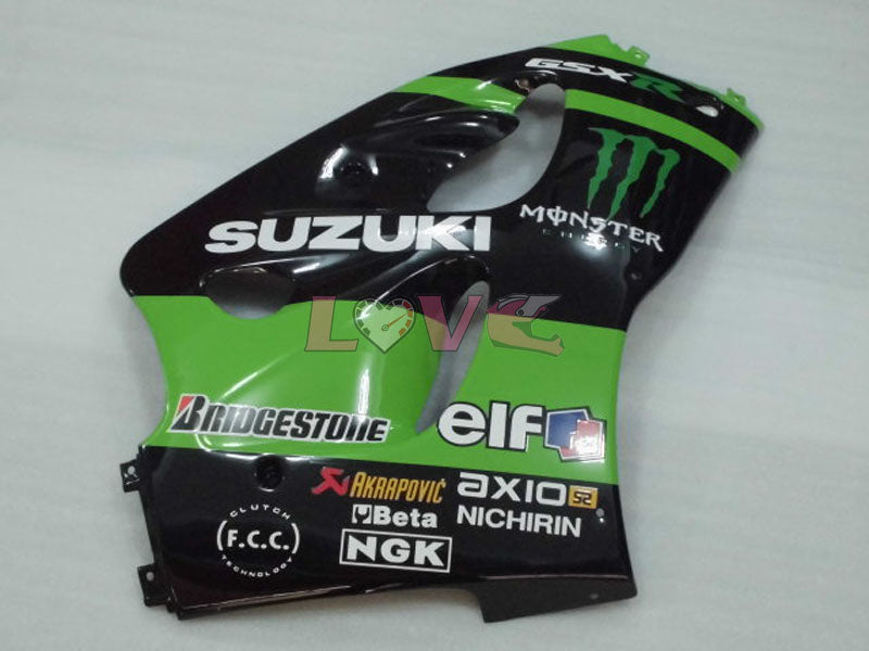Customize - Green Black Fairings and Bodywork For 1996-1999 GSX-R750 #LF4289