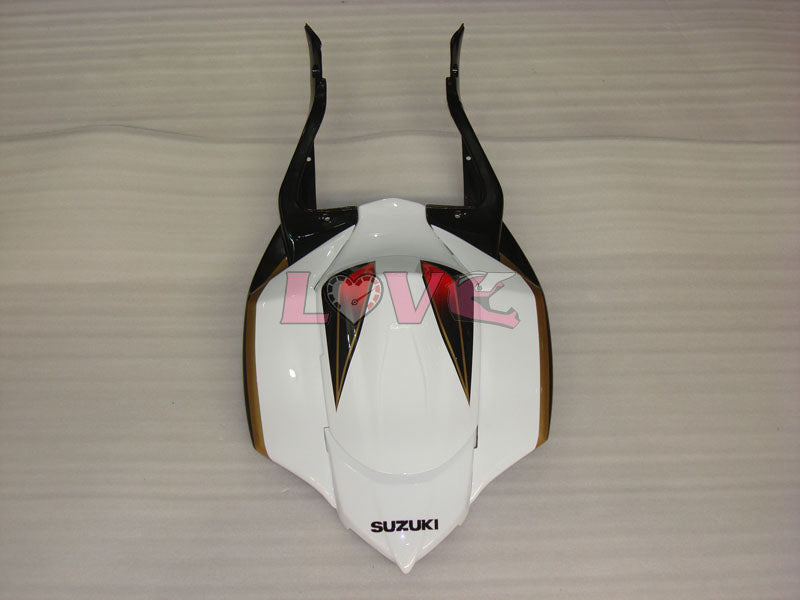 VIRU - White Black Fairings and Bodywork For 2008-2010 GSX-R600 #LF3940
