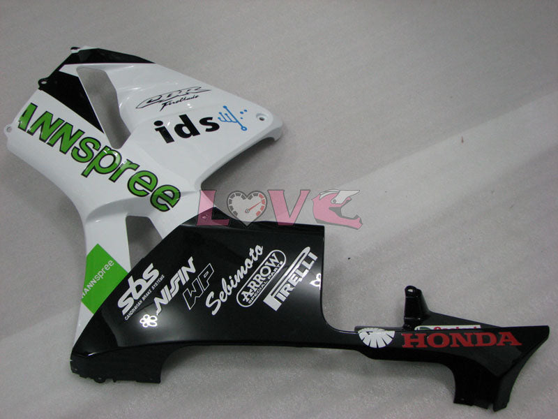 HANN Spree - Green White Black Fairings and Bodywork For 2005-2006 CBR600RR #LF4433