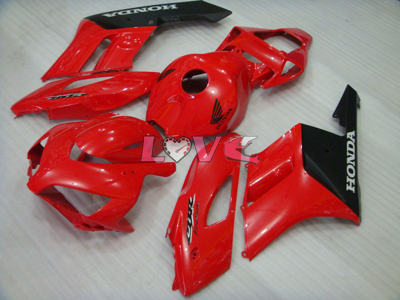 Fireblade - Red Black Matte Fairings and Bodywork For 2004-2005 CBR1000RR #LF7347