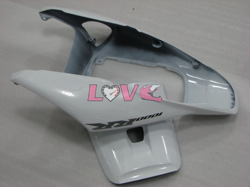 Factory Style - White Black Fairings and Bodywork For 2006-2007 CBR1000RR #LF4384