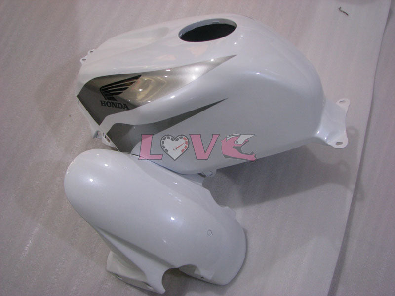 Factory Style - White Black Fairings and Bodywork For 2003-2004 CBR600RR #LF4461