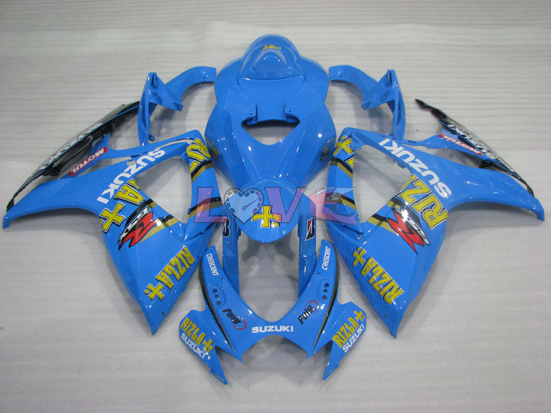 Rizla+ - Blue Fairings and Bodywork For 2006-2007 GSX-R600 #LF4032