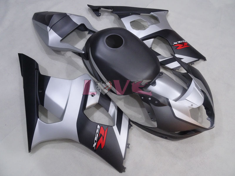 Factory Style - Black Grey Matte Fairings and Bodywork For 2003-2004 GSX-R1000 #LF3863