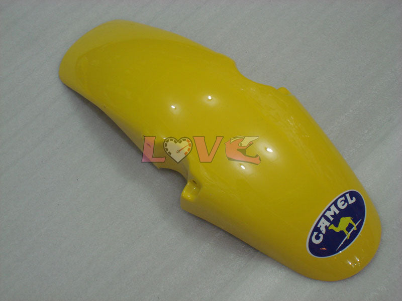 Camel - Yellow Blue Fairings and Bodywork For 1990-1994 CBR250RR #LF5038