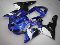 Factory Style - Blue White Fairings and Bodywork For 2000-2001 YZF-R1 #LF3610