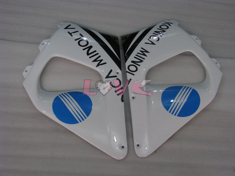 Konica Minolta - Blue White Black Fairings and Bodywork For 1994-1995 CBR900RR #LF3019