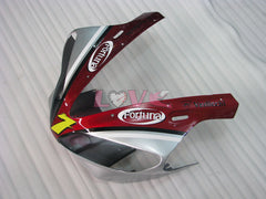 Fortuna - Red Silver Fairings and Bodywork For 2000-2001 YZF-R1 #LF3617