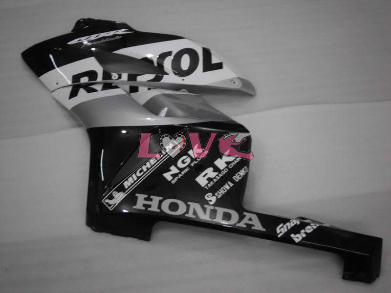 Repsol - Black Silver Fairings and Bodywork For 2004-2005 CBR1000RR #LF7297