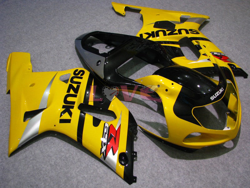 Factory Style - Yellow Black Fairings and Bodywork For 2000-2003 GSX-R750 #LF6739