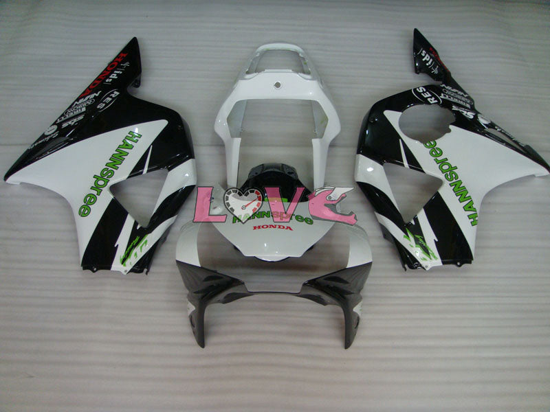 HANN Spree - White Black Fairings and Bodywork For 2002-2003 CBR954RR #LF5193