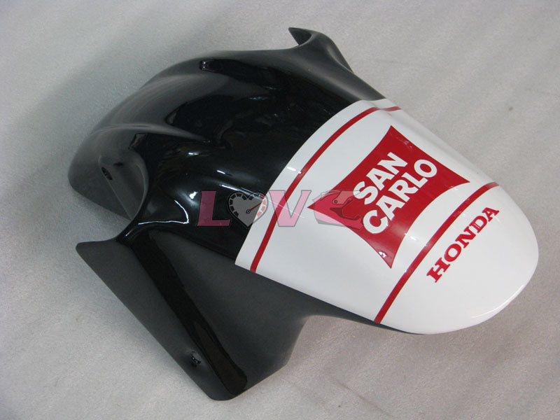 San Carlo - Red White Fairings and Bodywork For 2001-2003 CBR600F4i #LF4496