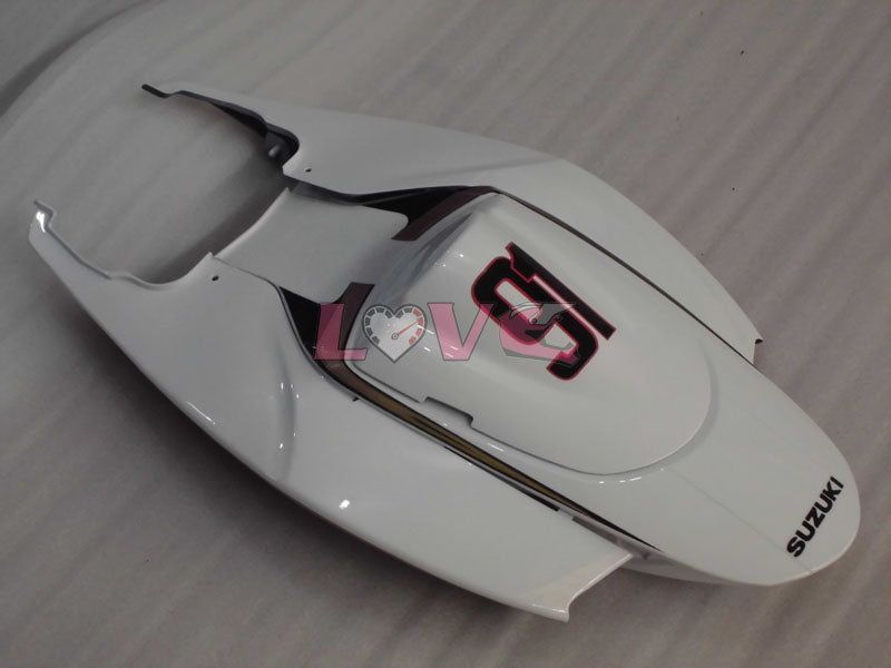 VIRU - White Black Fairings and Bodywork For 2006-2007 GSX-R750 #LF3985