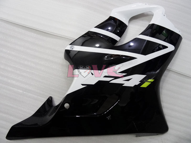 Factory Style - White Black Fairings and Bodywork For 2004-2007 CBR600F4i #LF4507