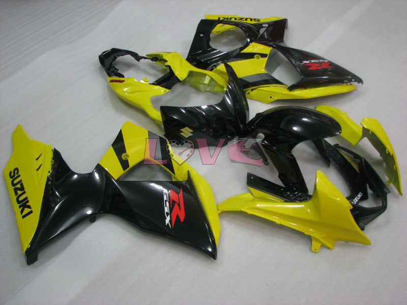 Factory Style - Yellow Black Fairings and Bodywork For 2009-2016 GSX-R1000 #LF3803