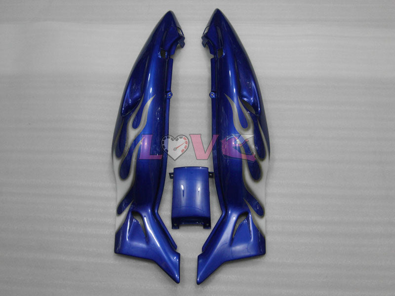 Customize - Blue White Fairings and Bodywork For 1997-2007 YZF600R #LF7944