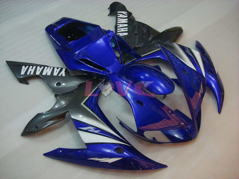 Factory Style - Blue Silver Fairings and Bodywork For 2002-2003 YZF-R1 #LF7017