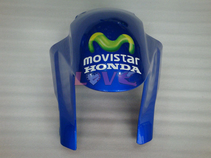Movistar - Yellow Blue Fairings and Bodywork For 2005-2006 CBR600RR #LF4431
