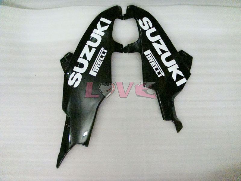 Corona - White Black Fairings and Bodywork For 2008-2010 GSX-R600 #LF3946