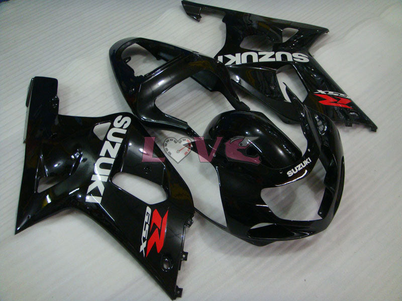 Factory Style - Black Fairings and Bodywork For 2000-2002 GSX-R1000 #LF6095