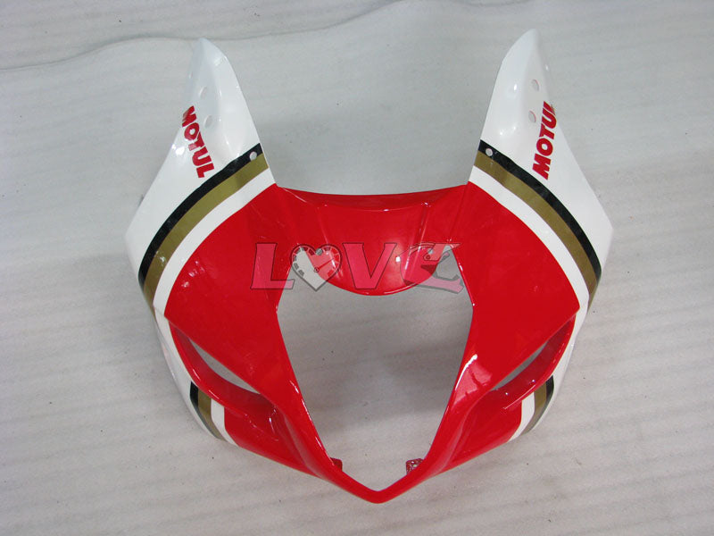 Lucky Strike - Red White Fairings and Bodywork For 2003-2004 GSX-R1000 #LF6019