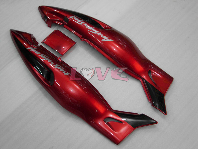 No sticker / decal Factory Style - Red wine Black Fairings and Bodywork For 1997-2007 YZF600R #LF7936