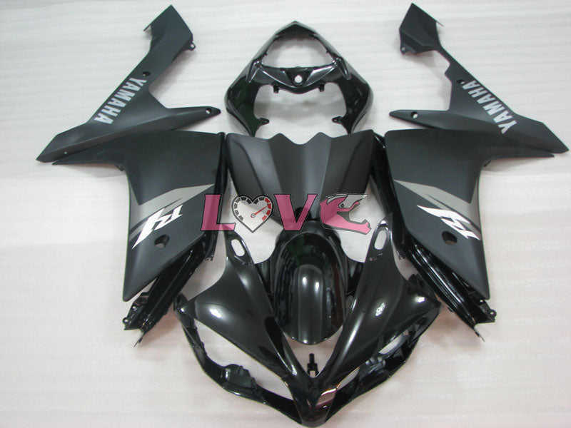 Factory Style - Black Matte Fairings and Bodywork For 2007-2008 YZF-R1 #LF3667