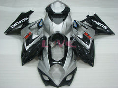 Factory Style - Black Silver Fairings and Bodywork For 2007-2008 GSX-R1000 #LF3821