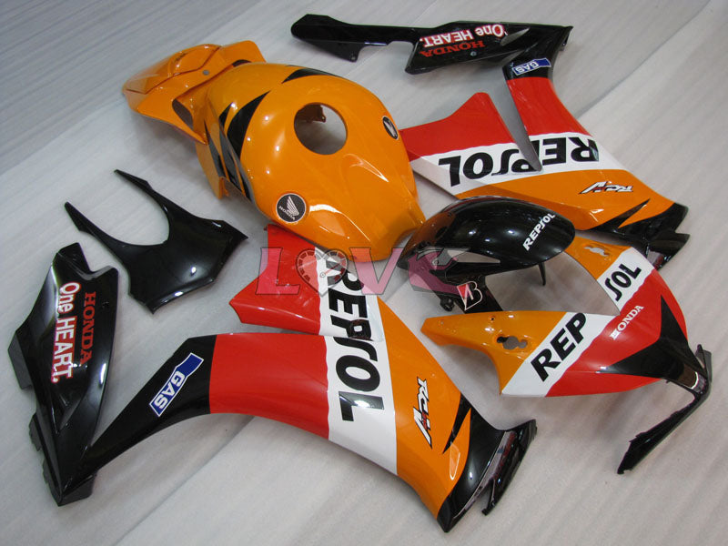 Repsol - Orange Black Fairings and Bodywork For 2012-2016 CBR1000RR #LF4317