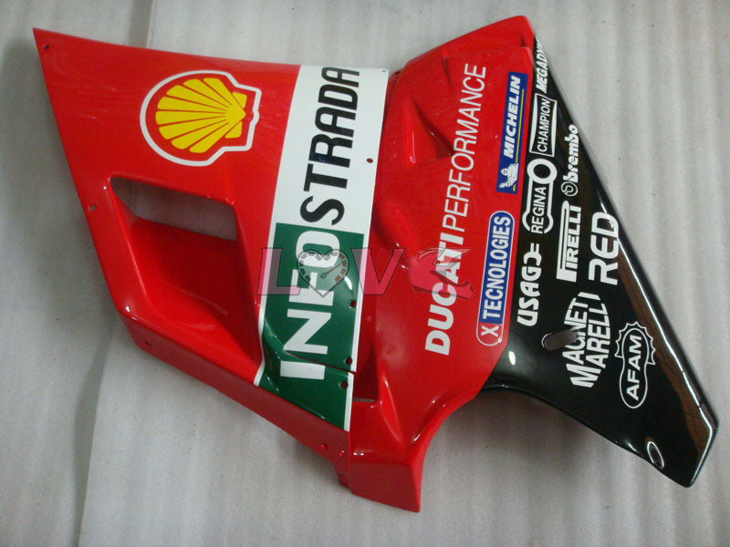 INFO STRADA - Red White Fairings and Bodywork For 1994-2002 748 #LF5795