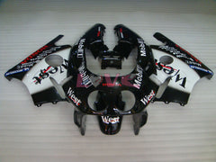 West - White Black Fairings and Bodywork For 1990-1994 CBR250RR #LF4973