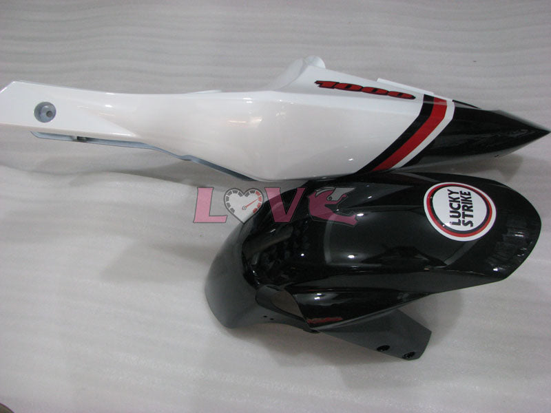 Lucky Strike - Red White Black Fairings and Bodywork For 2003-2004 GSX-R1000 #LF3858