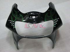 Flame - Green Black Fairings and Bodywork For 1998-1999 CBR919RR #LF7977