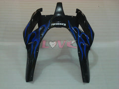 Flame - Blue Black Fairings and Bodywork For 2000-2002 NINJA ZX-6R #LF3326