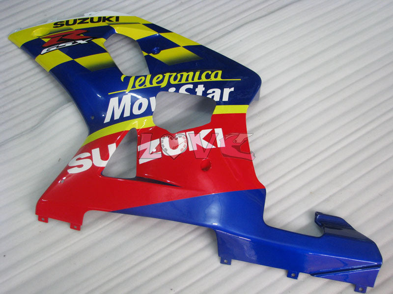 Movistar - Blue Fairings and Bodywork For 2000-2002 GSX-R1000 #LF4131