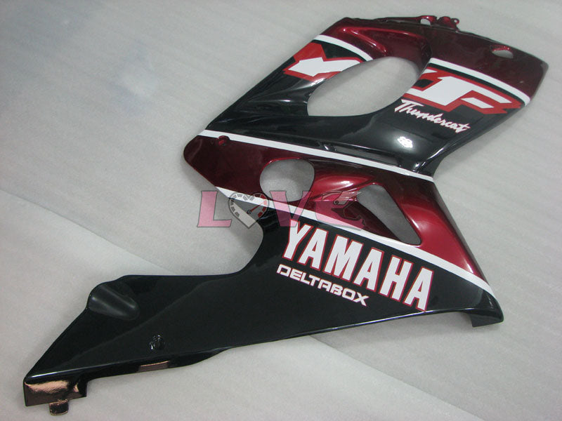 Factory Style - Red wine Black Fairings and Bodywork For 1997-2007 YZF600R #LF7926