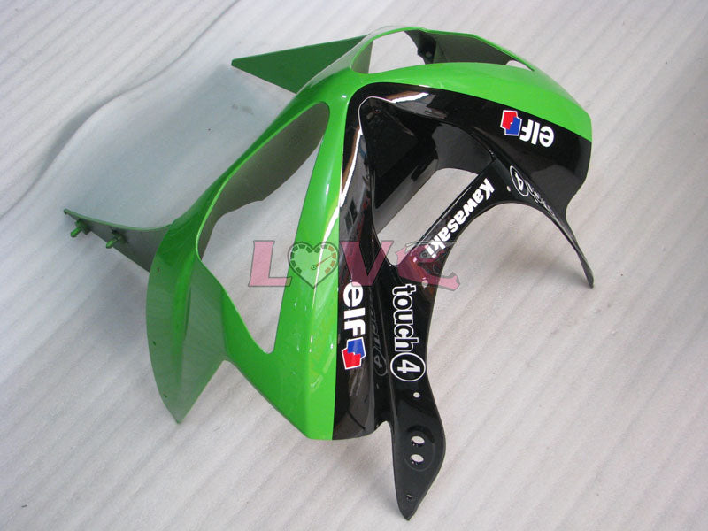 Nakano - Green Black Fairings and Bodywork For 2003-2004 NINJA ZX-6R #LF3315