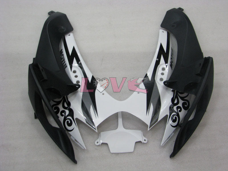 Corona - White Black Fairings and Bodywork For 2006-2007 GSX-R750 #LF6566