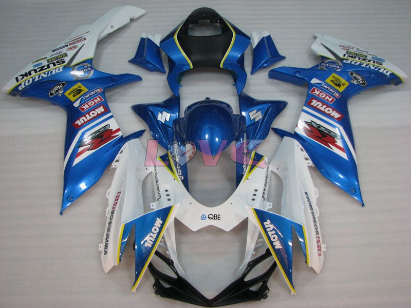 MOTUL - Blue White Fairings and Bodywork For 2011-2026 GSX-R600 #LF3887