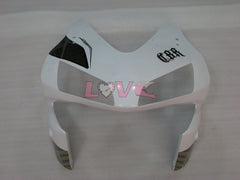 Factory Style - White Black Fairings and Bodywork For 2003-2004 CBR600RR #LF4465