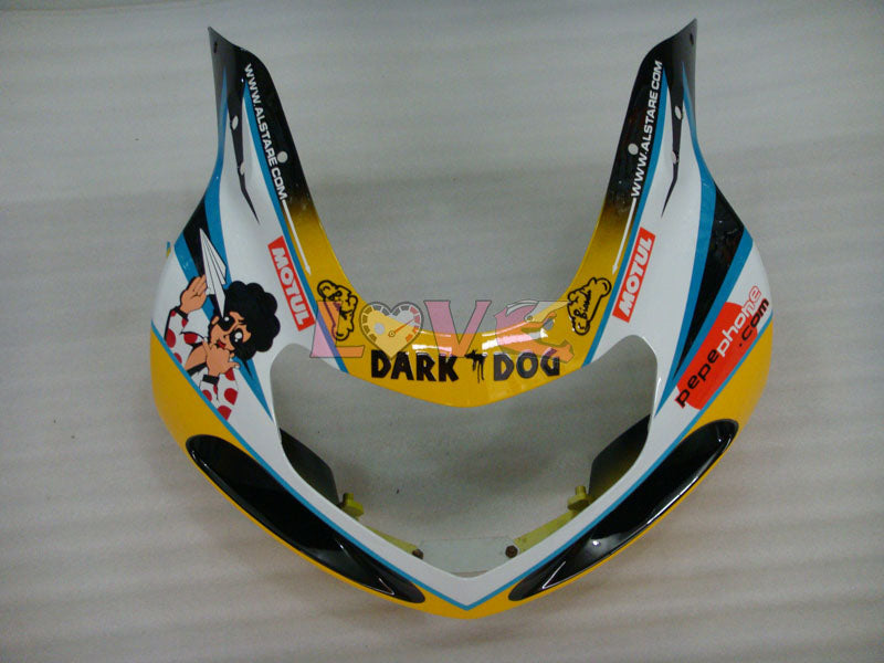 Dark Dog - Blue White Fairings and Bodywork For 2000-2003 GSX-R750 #LF6802