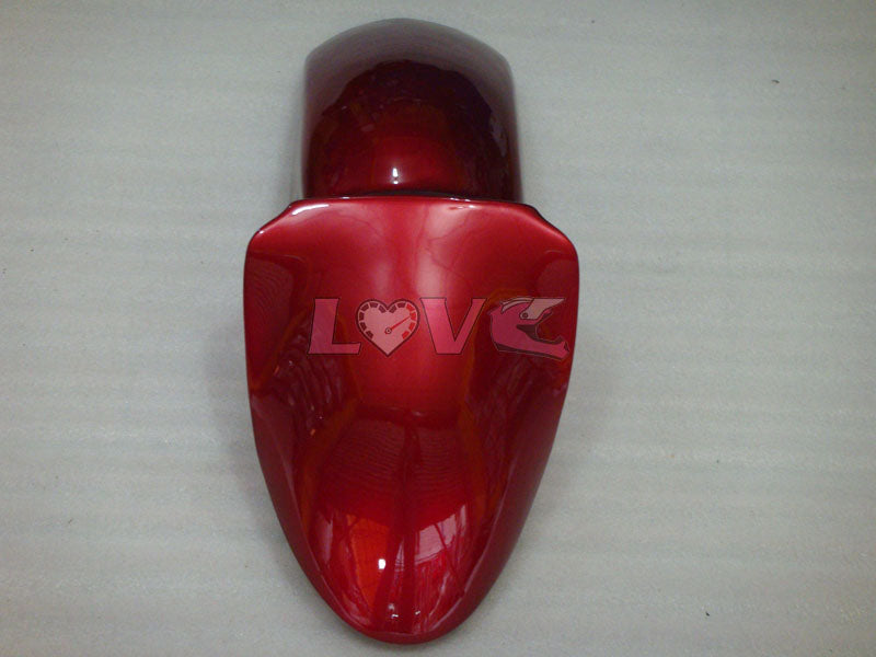Flame - Red Black Fairings and Bodywork For 2000-2002 NINJA ZX-6R #LF3324